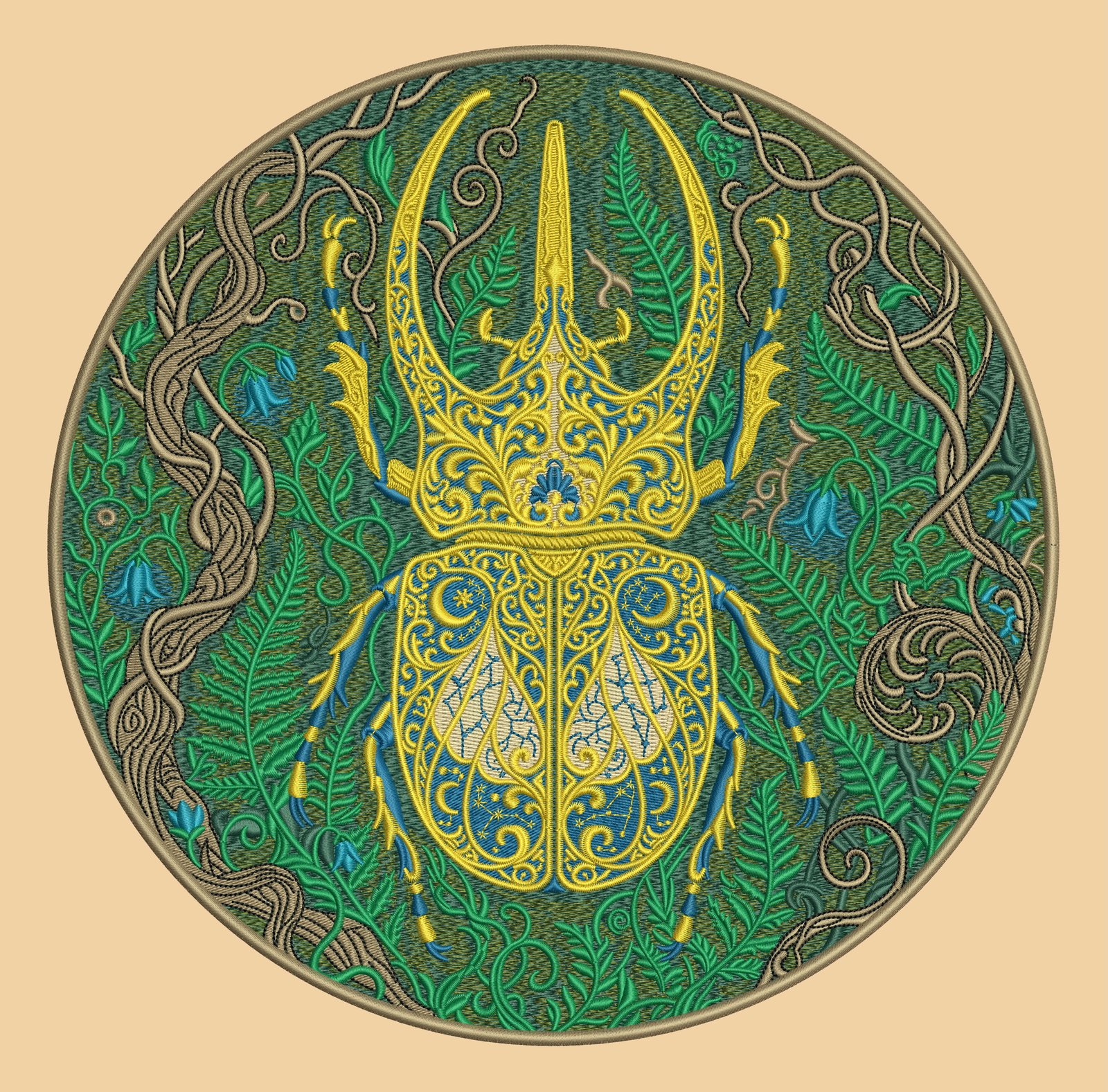 Chain border patch